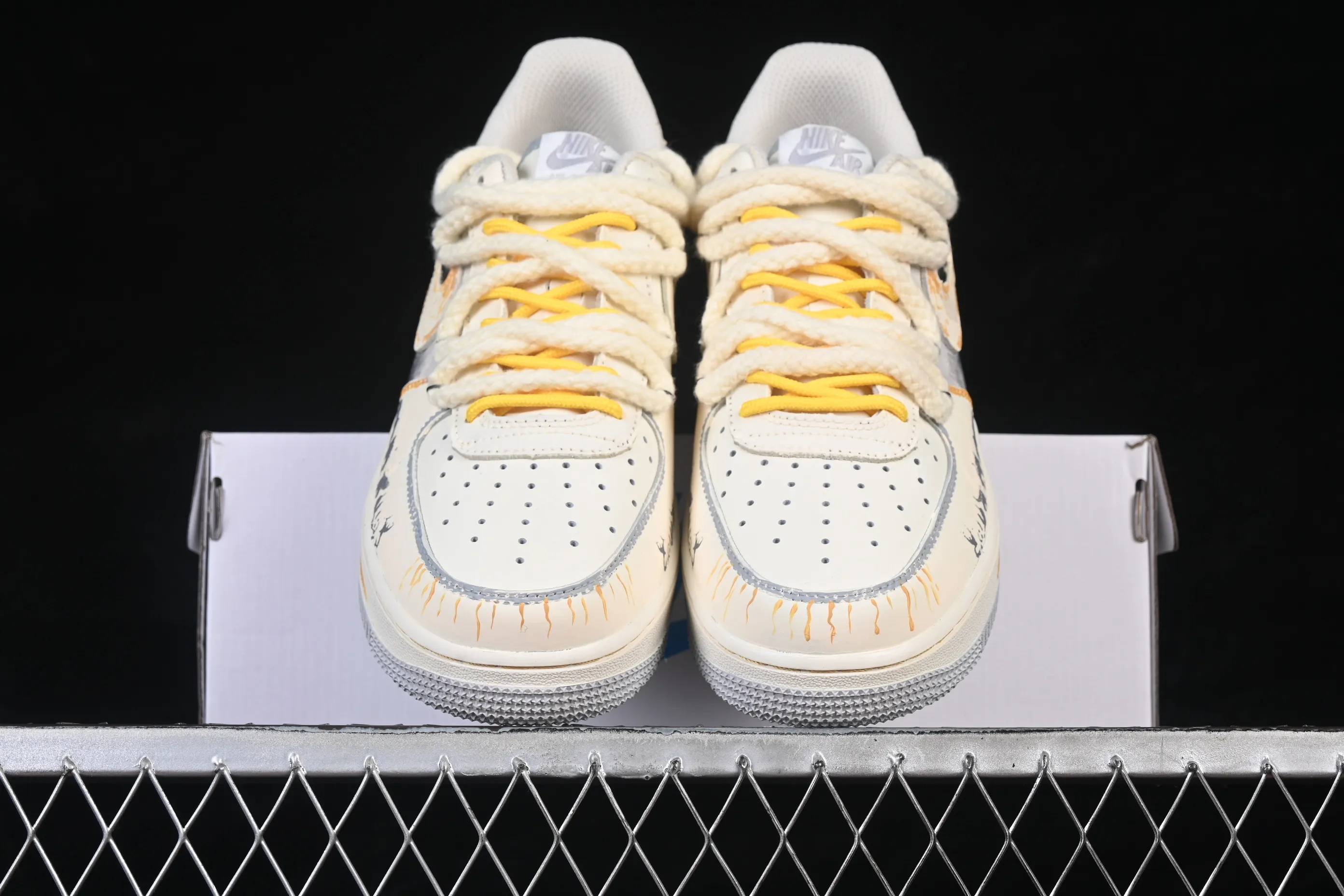 All categories Nk Air Force 1 Air Force series Nk Air Force 1 Low Air Force low-top Nike Air Force 1'07 Low "Graffiti White Paper" Hand-painted graffiti Graffiti White Paper Air Force low-top casual sneakers DB3301-101